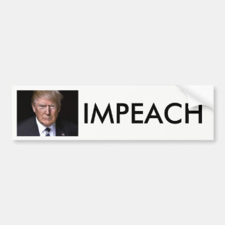 Impeach Impeach Impeach Anti-Donald Trump Autoaufkleber