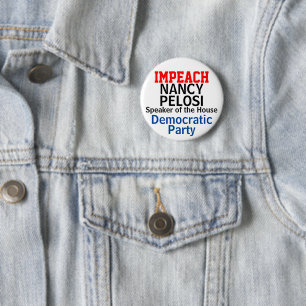 Impeach Lautsprecher des Repräsentantenhauses Pelo Button