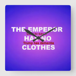 IMPEACH QUADRATISCHE WANDUHR