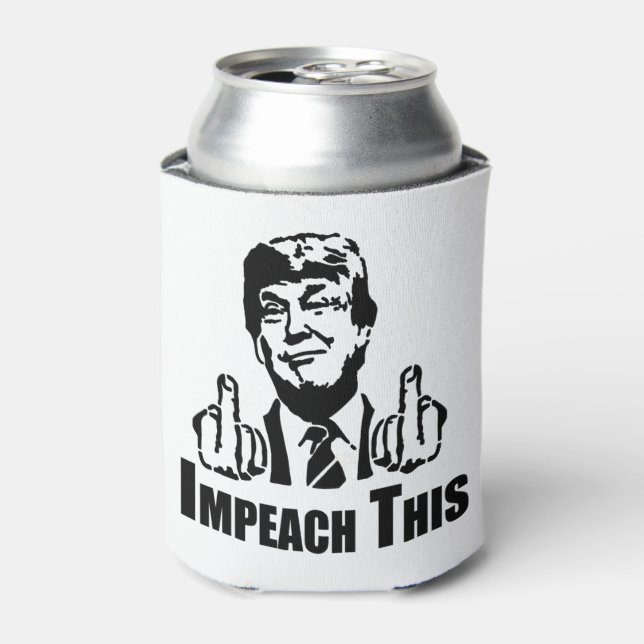 Impeach this can Cooler Dosenkühler (Kanne Vorderseite)