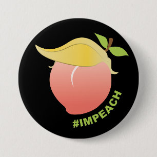 Impeach Trump Peach Button