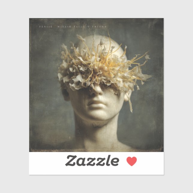 Impending Beauty — Gothic Fine Art  Aufkleber (Blatt)