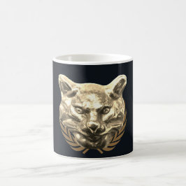 Imperator Cat – Vergoldete Katze Goldener Kater Kaffeetasse