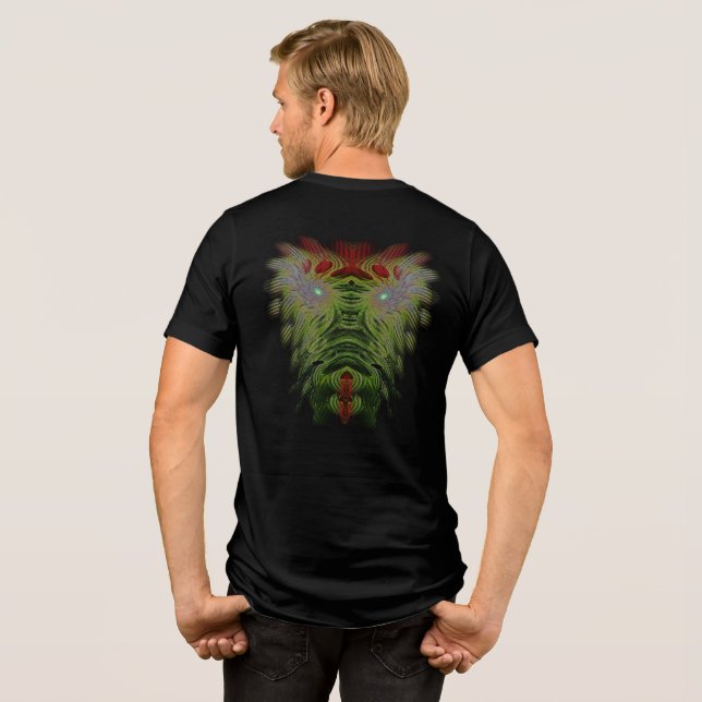 Imperfection is what makes us unique  Tri-Blend shirt (Rückseite voll)