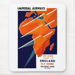 Imperial Airways Africa Mousepad