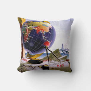 Imperial Airways Globus Kissen