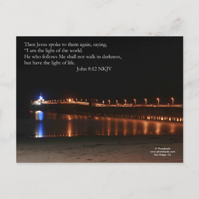 Imperial Beach Peer Postkarte (Vorderseite)