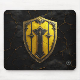 Imperial Gold Sun Guard Gaming Mousepad