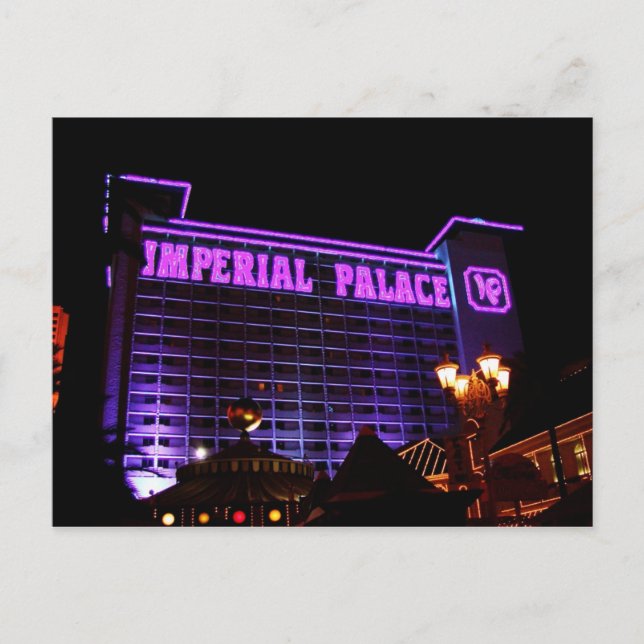 Imperial Palace Las Vegas 2002 Postkarten (Vorderseite)