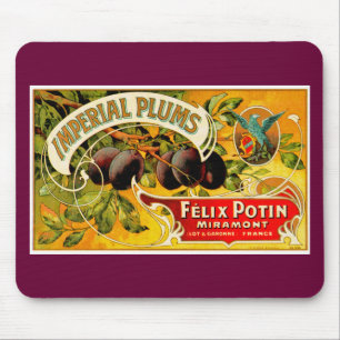 Imperial Plums Mousepad