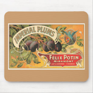 Imperial Plums Mousepad