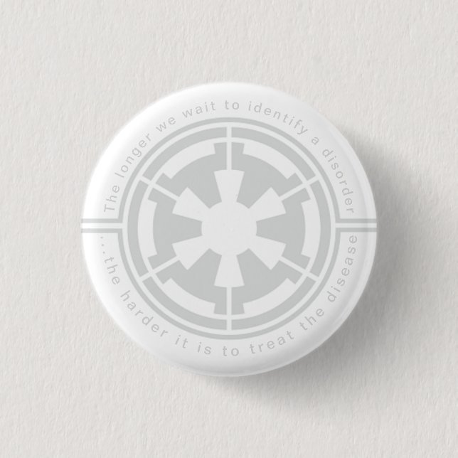 IMPERIAL SECURITY BUREAU BUTTON (Vorderseite)