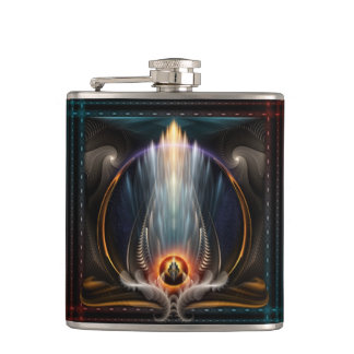 Imperial View Fraktal Art Flask Flachmann