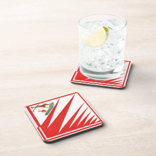 Imperiale Contrada della Giraffa - Giraffe Palio Getränkeuntersetzer