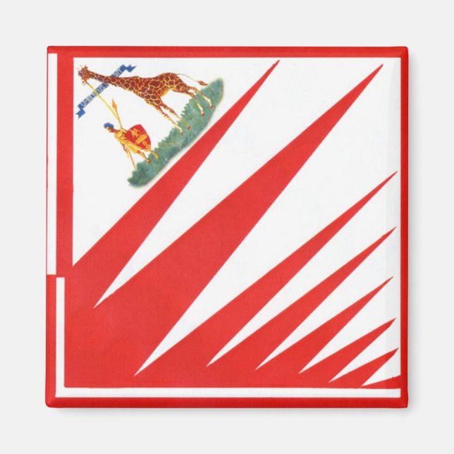 Imperiale Contrada della Giraffa - Giraffe Palio Magnet (Vorne)