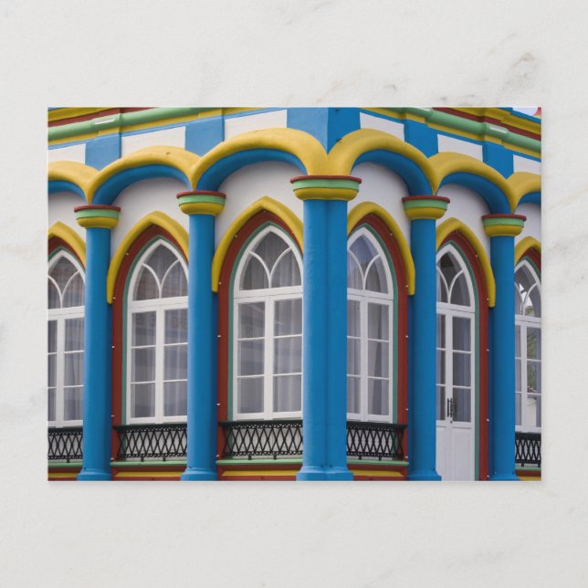 Imperio da Caridade in Praia Da Vitoria, Postkarte (Vorderseite)