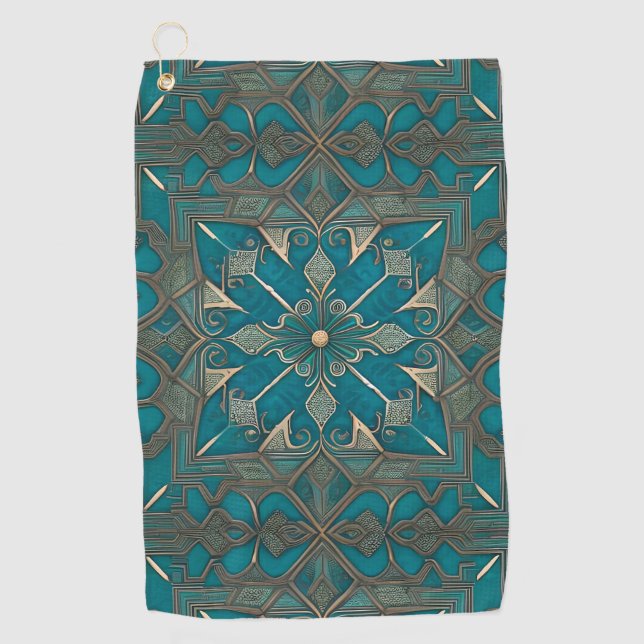 Imperturbability pattern golfhandtuch (Vorderseite)