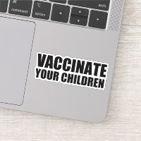 Impfen Sie Ihre Kinder pro Impfstoff Laptop