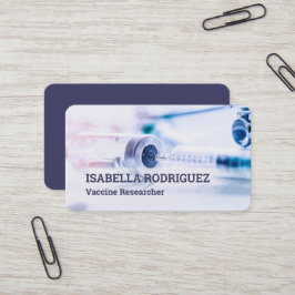 Impfforscher Visitenkarte