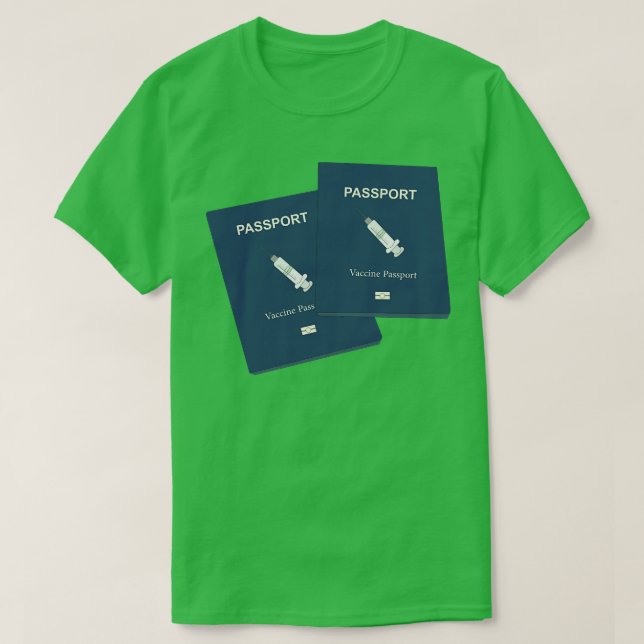 Impfpässe 1 T-Shirt (Design vorne)