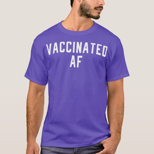 Impfstoff AF Shirt Funny Vaccination Impfstoff (Vorderseite)