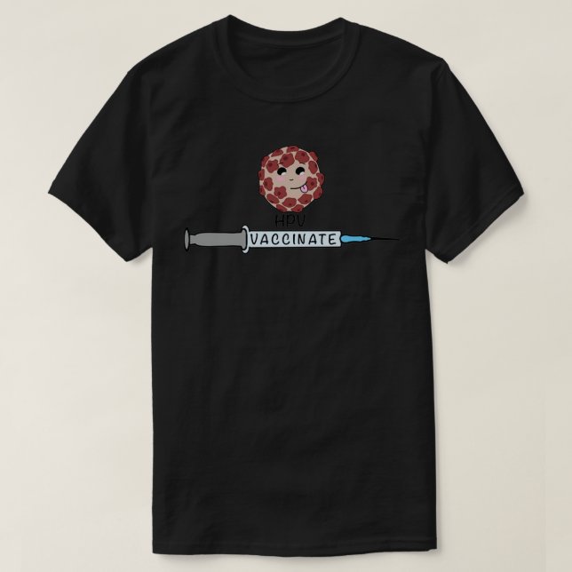Impfstoff HPV T-Shirt (Design vorne)