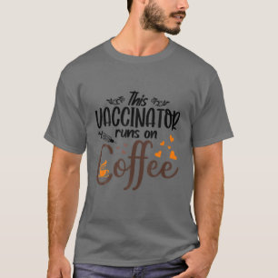 Impfstoff läuft auf Kaffee - Sonnenimpfstoff T-Shirt