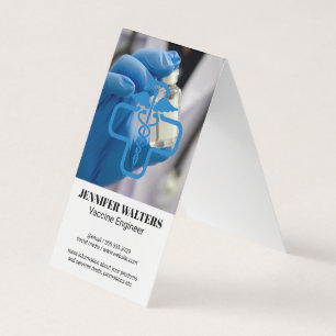 Impfstoff Medizin Gesundheitswesen Logo Visitenkarten