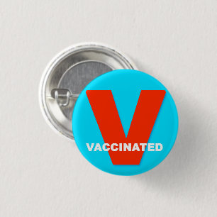 Impfstoff-Vaxxed-Taste Button