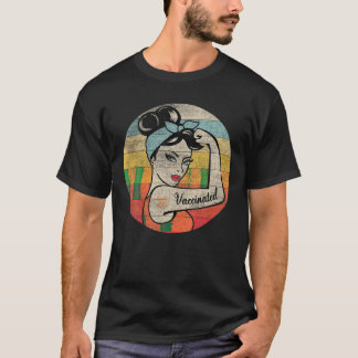 Impfstoffes Retro-T-Shirt glaubt an Impfstoffe T-Shirt