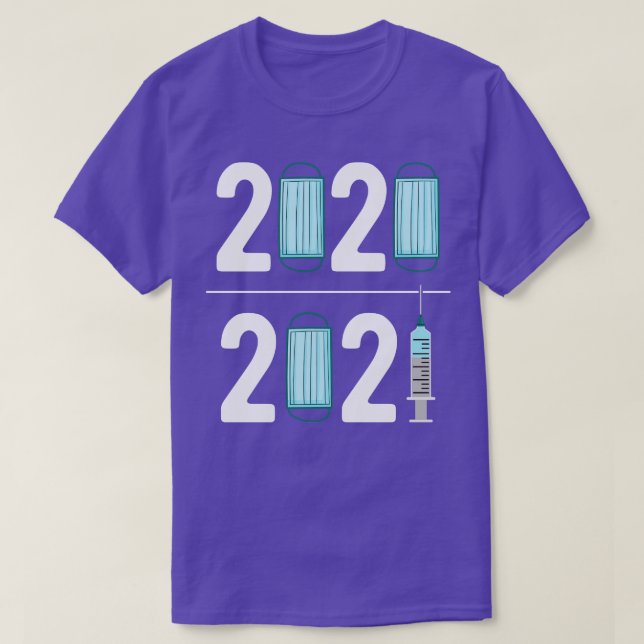 Impfung 2021 T-Shirt (Design vorne)