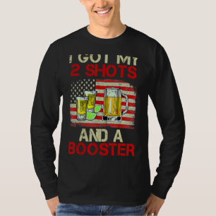 Impfung ich meine zwei Schüsse und eine Auffrischu T-Shirt