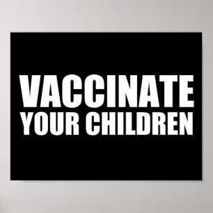 Impfung Ihrer Kinder Poster