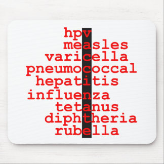Impfung Mousepad