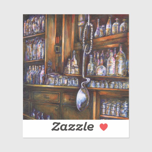 implizit verstanden aufkleber (Blatt)