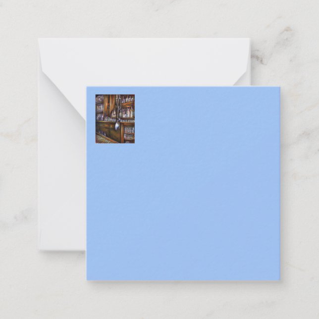 implizit verstanden mitteilungskarte (Vorderseite)