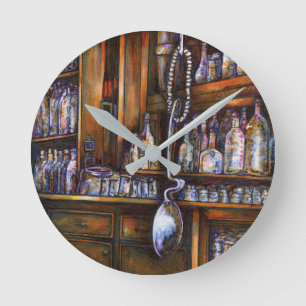 implizit verstanden runde wanduhr
