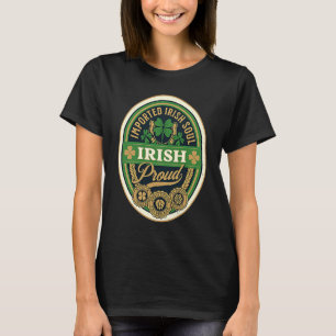Importierte irische Seele Irisch-amerikanische Wu T-Shirt