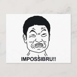 Impossibru Postkarte