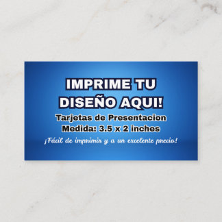 Impresio para Tarjetas de Presentacion Imprime Visitenkarte
