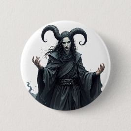 Impresión de Arte de Olas Retro Vibrantes - Diseño Button