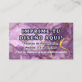Impresion para Tarjetas de Presentacion Negocio Visitenkarte