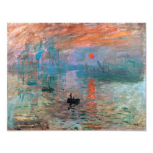 Impression, Sonnenaufgang Claude Monet Fotodruck