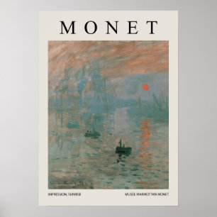 Impression Sonnenaufgang Poster