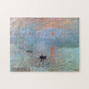 Impression, Sunrise, Claude Monet, 1872 Puzzle
