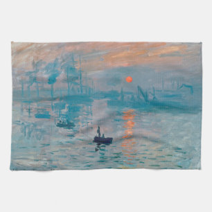 Impression Sunrise Claude Monet Geschirrtuch