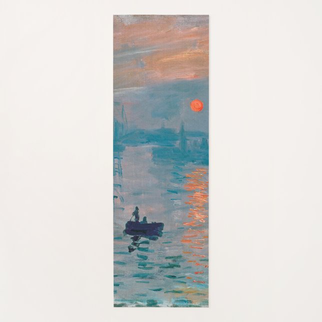 Impression Sunrise Claude Monet Yogamatte (Vorderseite)