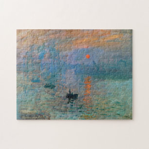 Impression Sunrise von Claude Monet Puzzle