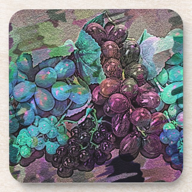 Impressionen, Digital Art Hard Plastic Untersetzer (Vorderseite)