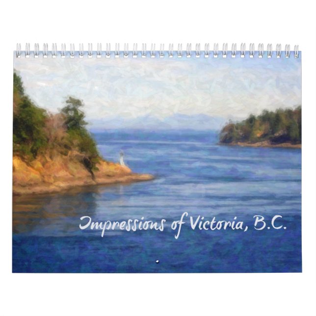Impressionen von Victoria, British Columbia Fine A Kalender (Titelbild)